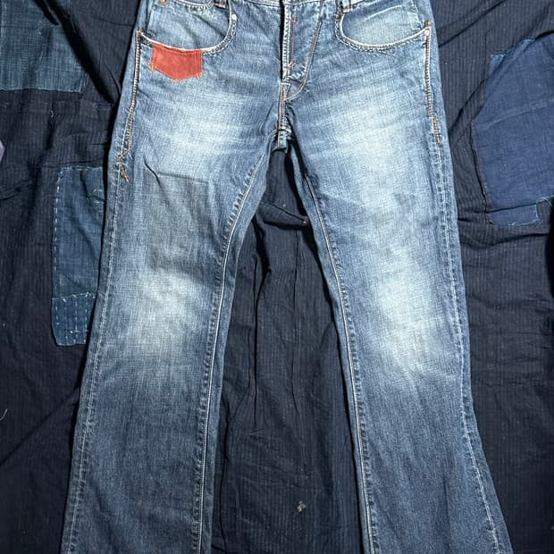 00‘s 리바이스 쿠퍼 로데오 웨스턴 부츠컷 데님 팬츠 32