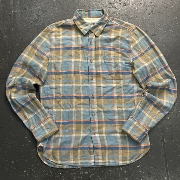 100 시리즈 체크셔츠 