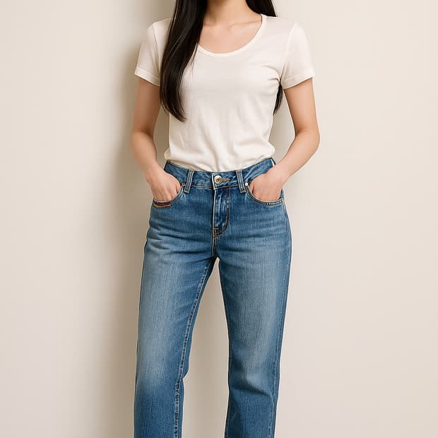 써스데이아일랜드 여성 데님팬츠_31