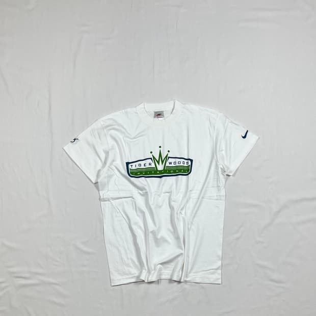 90’s 나이키 nike 타이거우즈 인비테니셔널 티