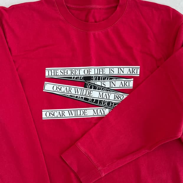 J.W. ANDERSON 오스카 와일드 캡슐컬렉션 긴팔 티셔츠 