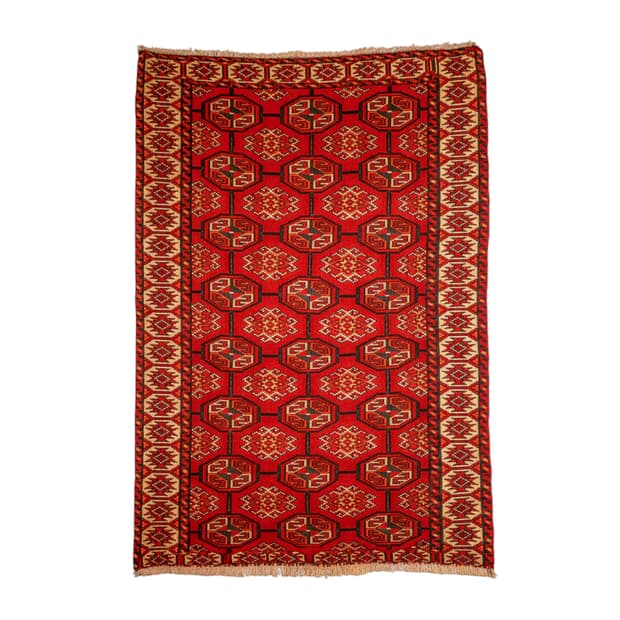 Tekke Gul Vintage Tribal Rug