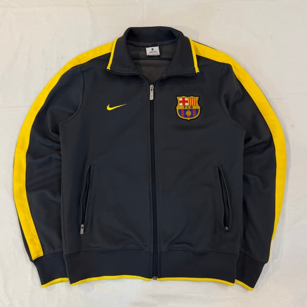 나이키 11-12 바르셀로나 대장급 져지 그레이