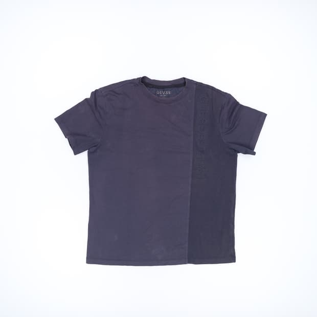 L 게스 배색 반팔티 0320H1