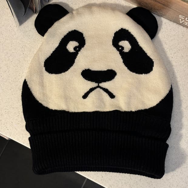 쿠니오 컬렉션 판다 비니