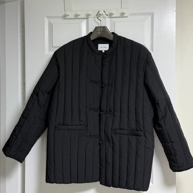 Art if acts 아트이프액츠 블랙퀼팅자켓 L사이즈 구스다운 경량패딩
