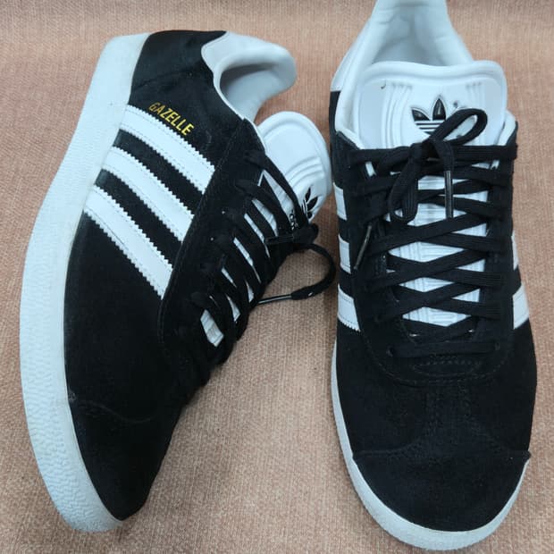 아디다스 260mm- 오리지널스 가젤 코어 블랙 화이트