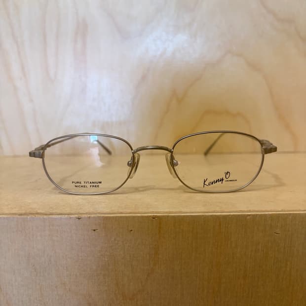 [케니오] LOS ANGELES 실버 티타늄 안경테