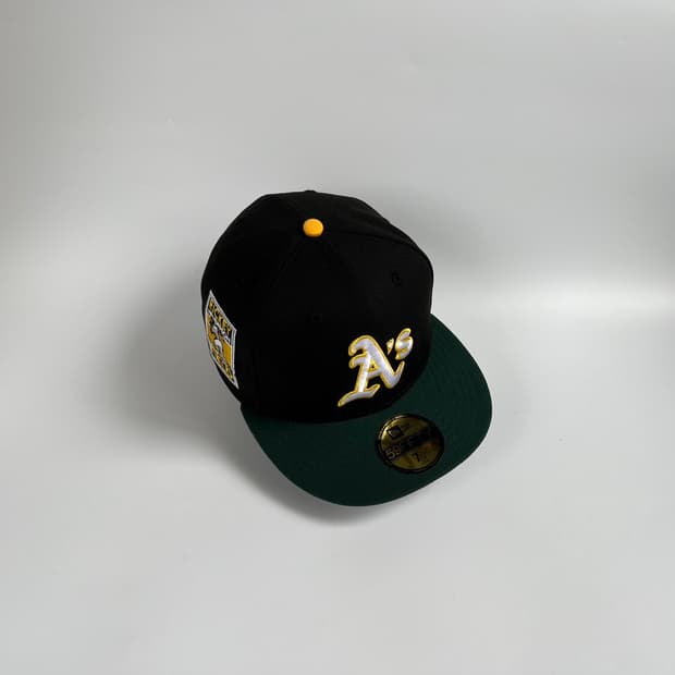 New Era 오클랜드 애슬레틱스 리치 헨더슨 기념 59FIFTY