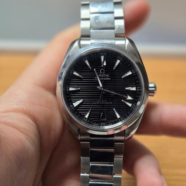 풀박) 오메가 씨마스터 아쿠아테라 검판 41mm