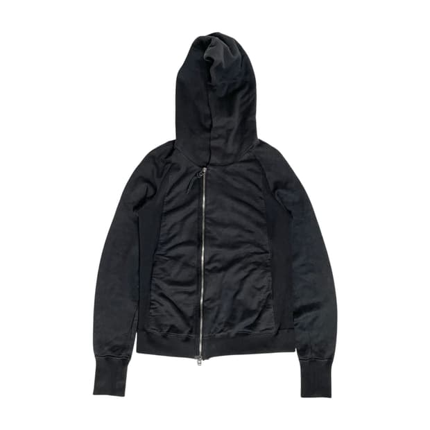 더 비리디 안느 비대칭 후드집업