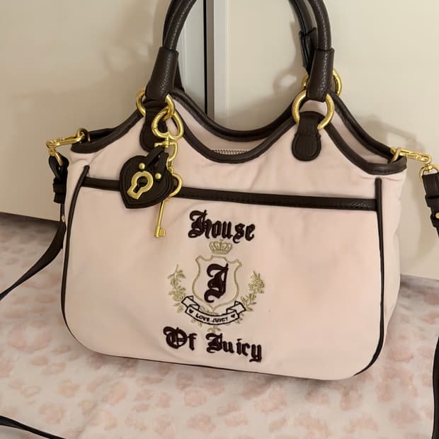 쥬시꾸뛰르 핸드백 하우스 오브 쥬시 베이비핑크