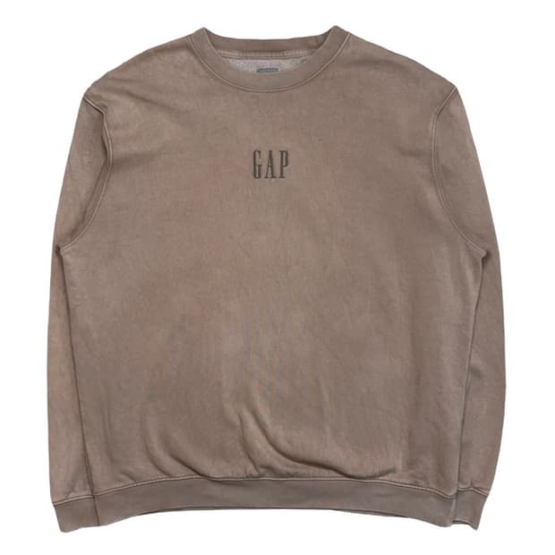 GAP 피그먼트 맨투맨 베이지 XL