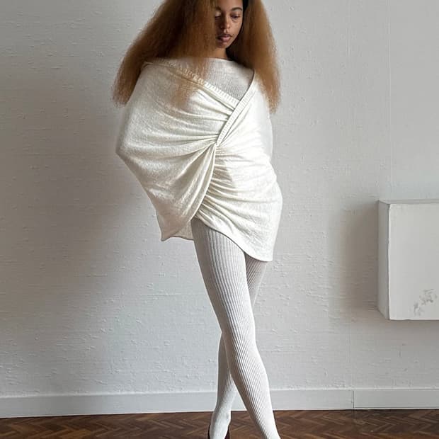 [S,M]팔로마울 Elio 니트/화이트