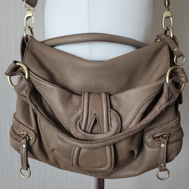 일본빈티지 뷰레 루즈 크로스백