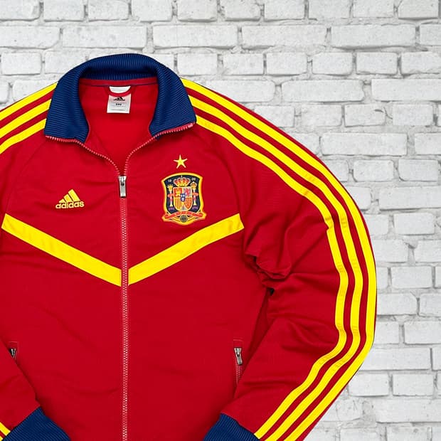 아디다스 스페인 국대 빈티지 져지 90