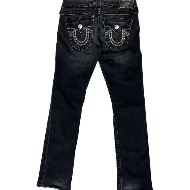 true religon 로우라이즈 데님