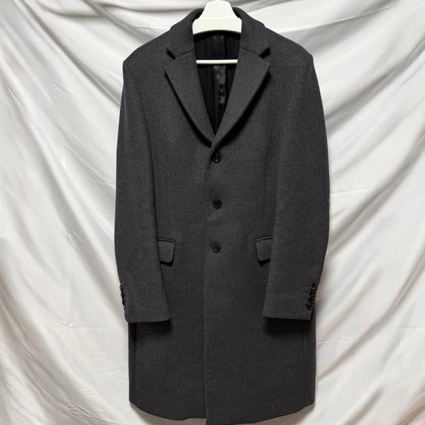 [S+급/50] 아크네 스튜디오 클래식 울 코트 그레이