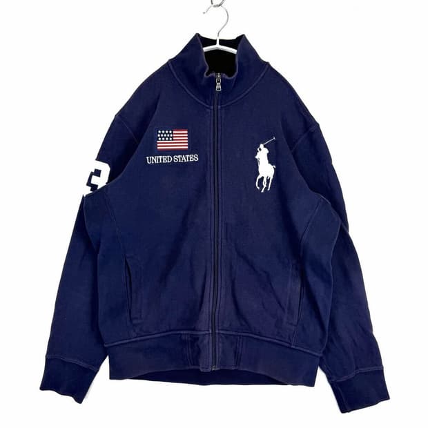 [XL] 폴로 빅포니 미국 코튼 집업