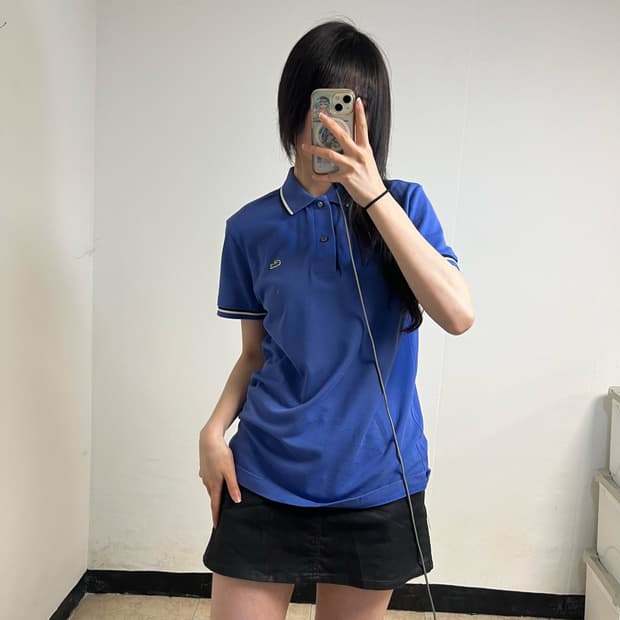 Lacoste Blue Collar T-Shirt