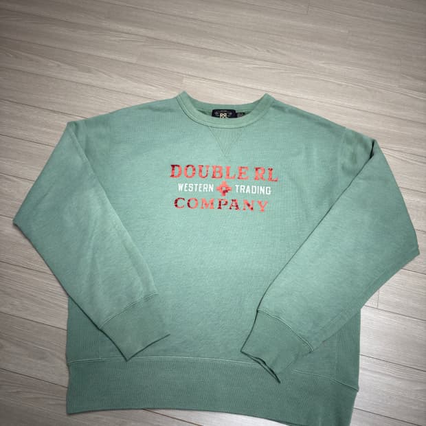 rrl 더블알엘 맨투맨 xl