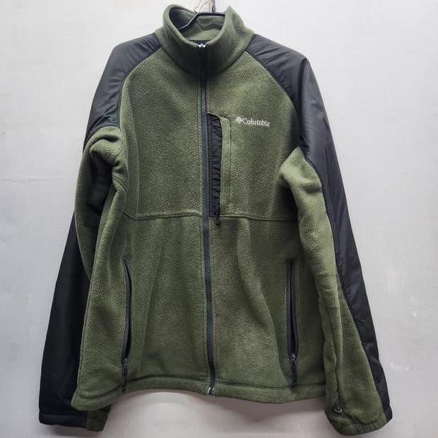 콜롬비아 빅포켓 사이드라인 점퍼 스트링 후리스 L(XL)