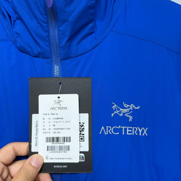 Arc'teryx 아크테릭스 atom sl hoody 바이탈리티 M