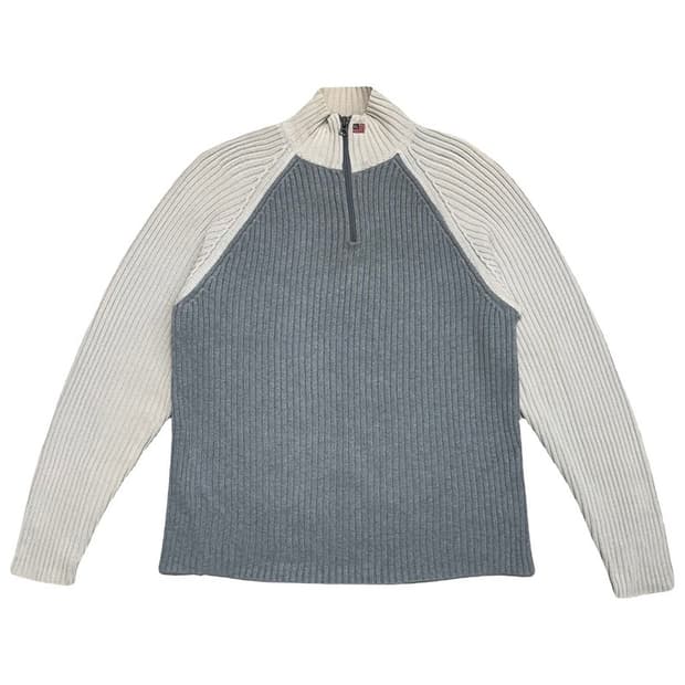 폴로랄프로렌 성조기 하프집업 니트 S