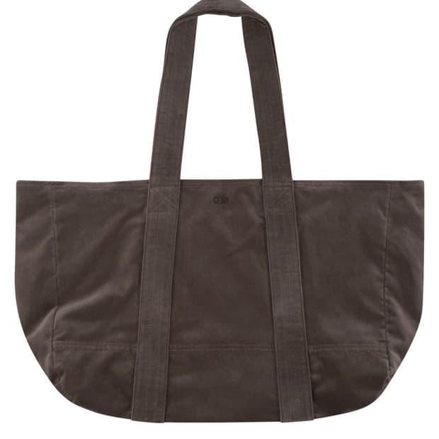 코이세이오 038 OVERSIZED TOTE BAG BROWN