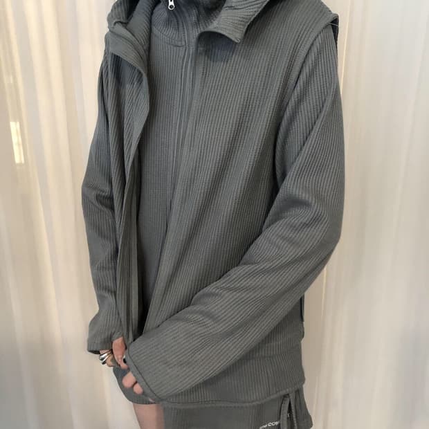 지초이 와플 베스트 jichoi waffle vest 3사이즈