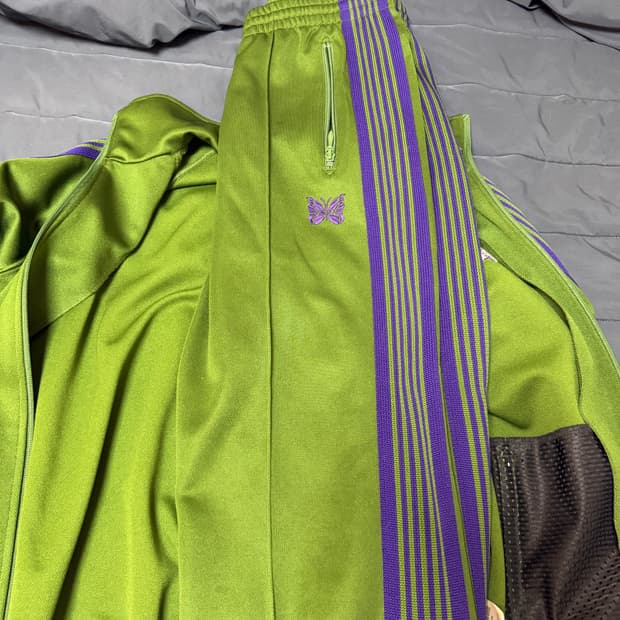 니들스 트랙팬츠 아이비그린 xs