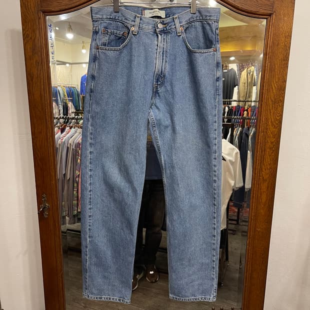 00's 리바이스 550  빈티지 워싱 데님 팬츠