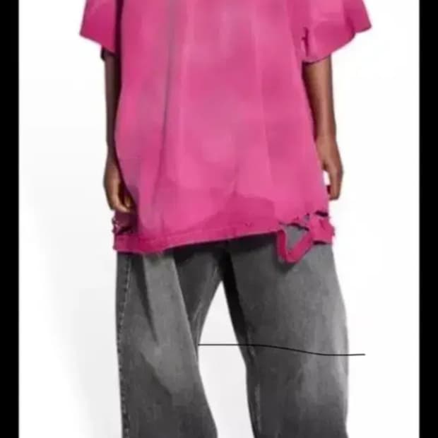 발렌시아가 3b 리페어드 반팔