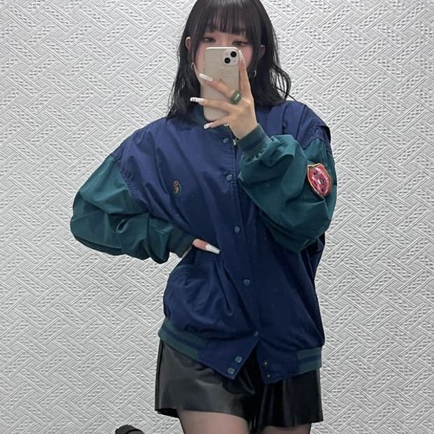 챕스 랄프로렌 올드스쿨 레트로 90's 바시티자켓 M C11014