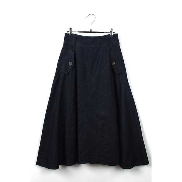 MICA&DEAL 데님롱스커트(S) 