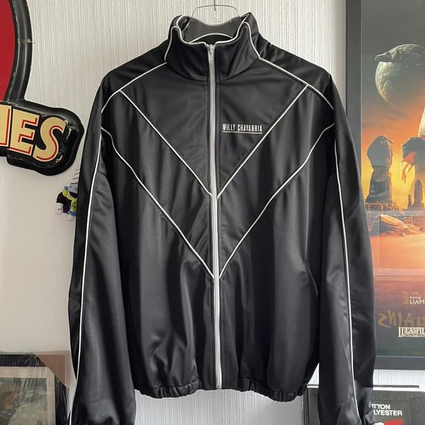윌리차바리아 buffalo 트랙 자켓 블랙 L