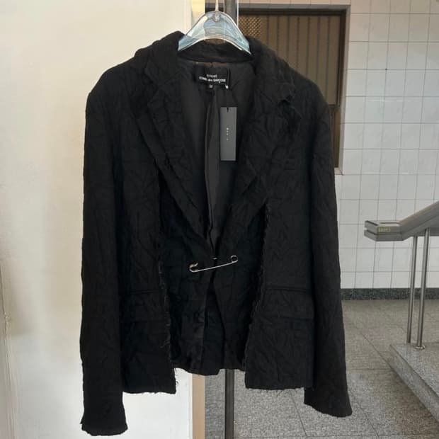 꼼데가르송 트리콧 테일러자켓