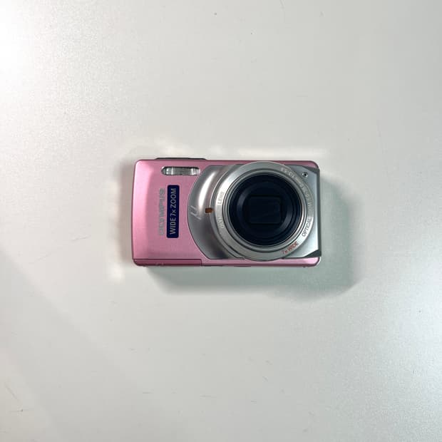 작례O) 올림푸스 뮤 7010 olympus mju 7010 핑크