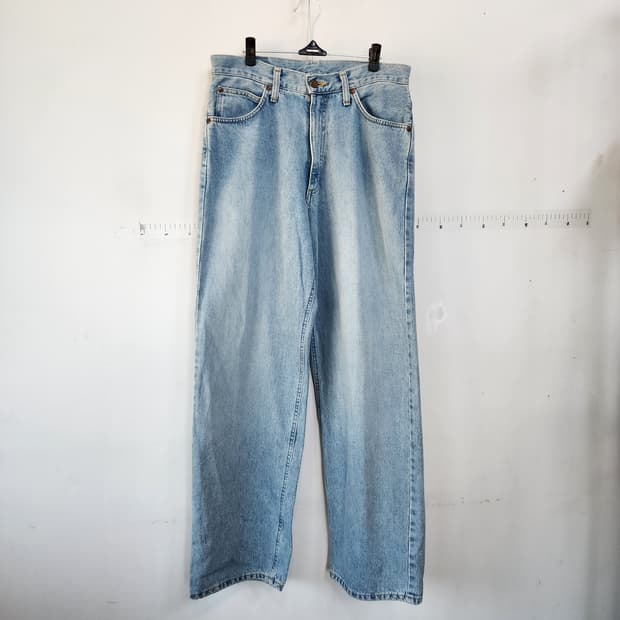 LEE 연청 데님 와이드 팬츠