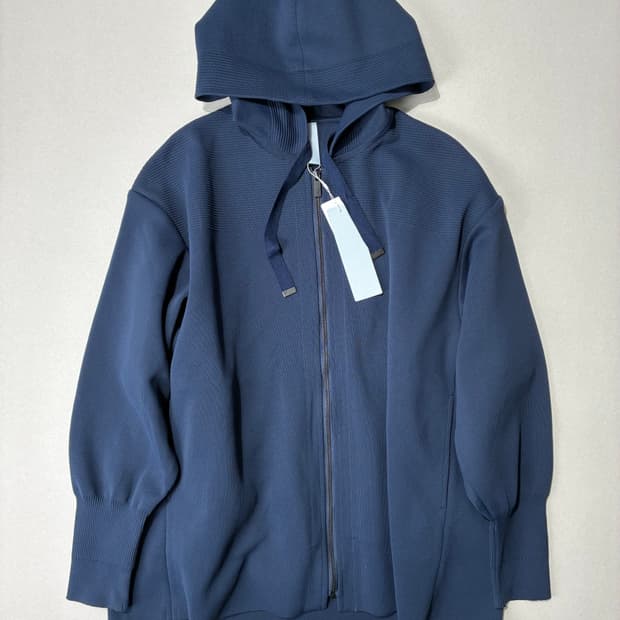 CFCL 밀란 립 후드 자켓 네이비 5사이즈