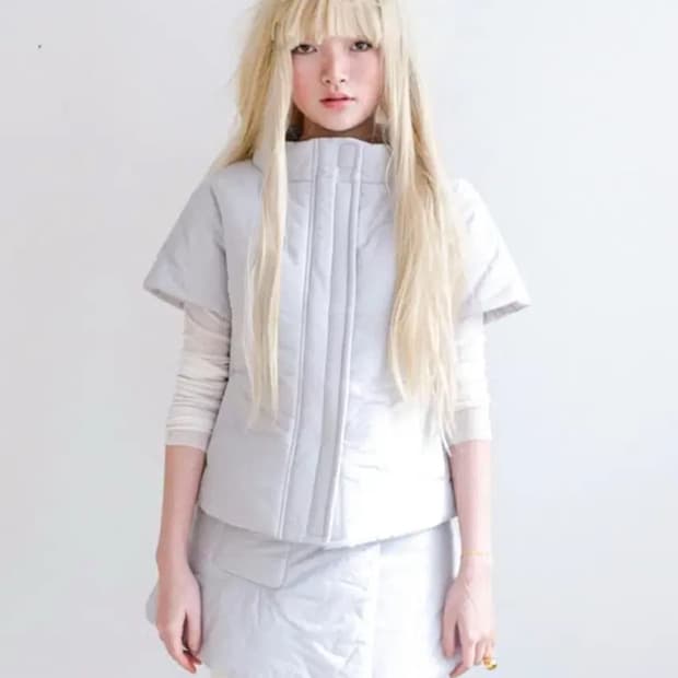 Velcro volume short padding 샵페어리 숏패딩