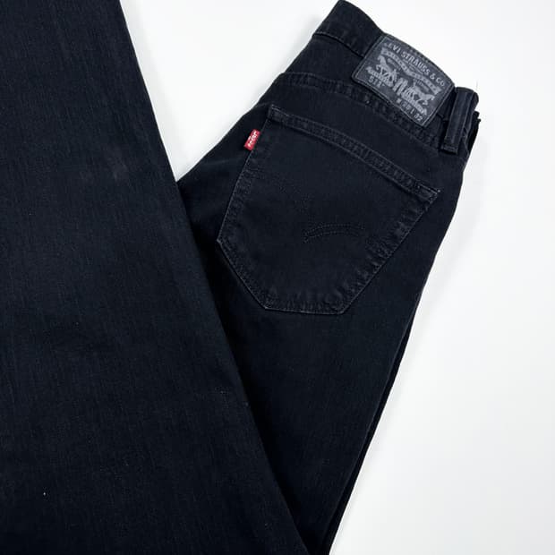 리바이스 511 오리지널 흑청 블랙진 데님 팬츠 (28인치)