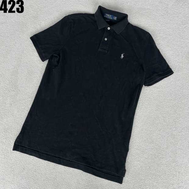 폴로 랄프로렌 블랙 반팔 폴로셔츠 s
