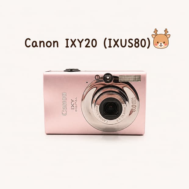 ✨️미품✨️리사ㆍ장원영🩷캐논 IXY20 핑크 🌸 ixus80