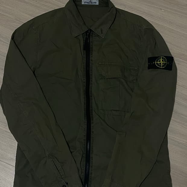 스톤아일랜드 오버셔츠 카키
