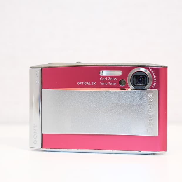 소니 사이버샷 빈티지 디지털 카메라 [DSC-T5] 