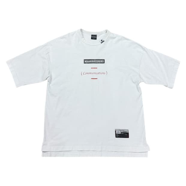 미하라야스히로 X GU 반팔티 화이트 M