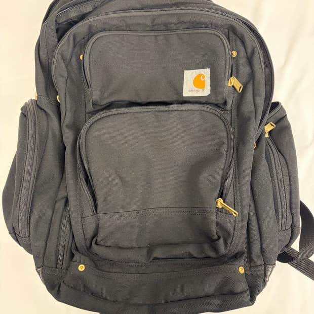 칼하트 레거시 디럭스 블랙 백팩