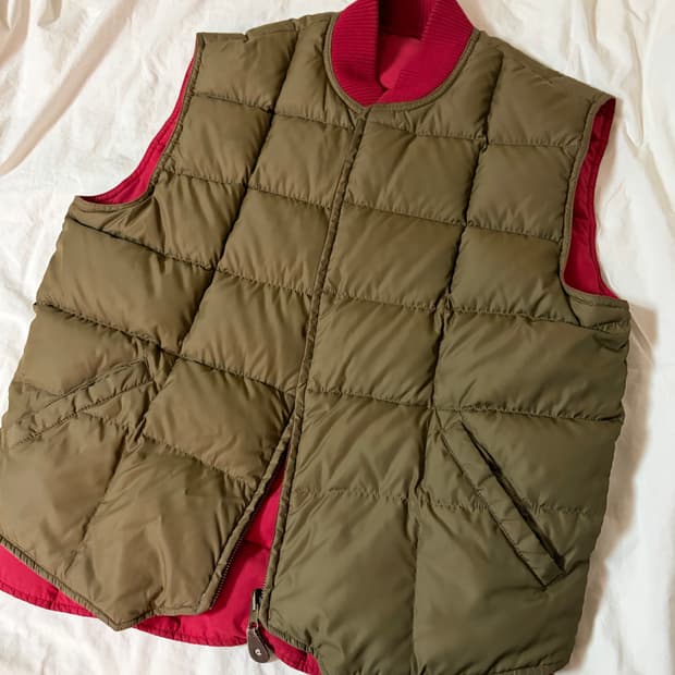 에디바우어 90s 65/35 리버시블 구스다운 베스트