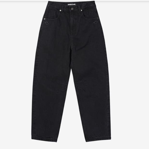 미스치프 Rhombus Slouchy Washed Jeans / M 